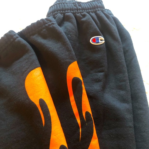 Kylie x champion sweats with Flames 🔥Size S - Picture 9 of 11